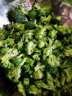Chopped broccoli