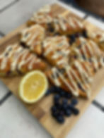 blueberry scones