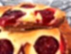 slice of tart and the rest of the tart behind