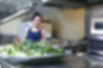 me in restaurant kitchen