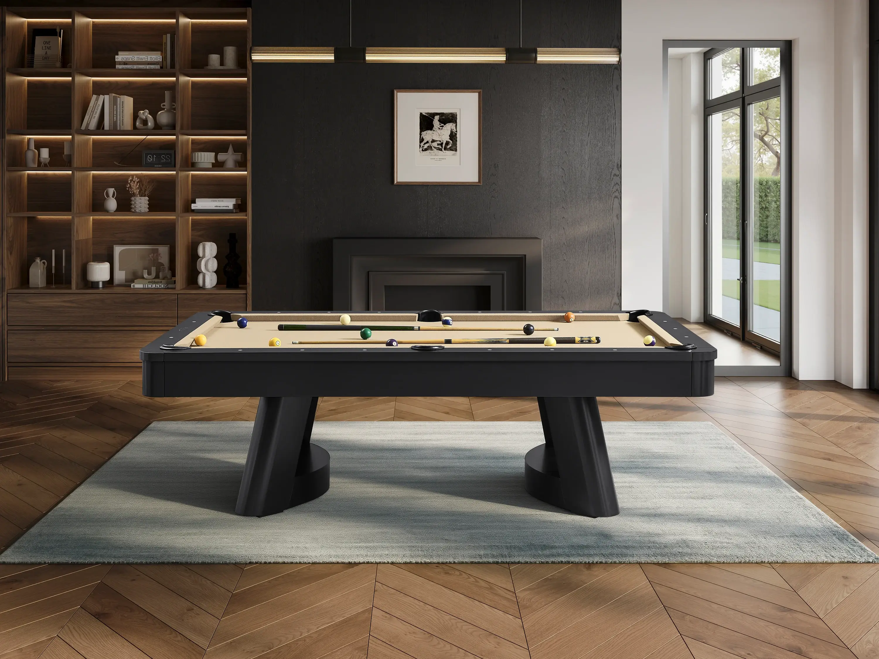 Legacy 8' Dunbar Pool Table