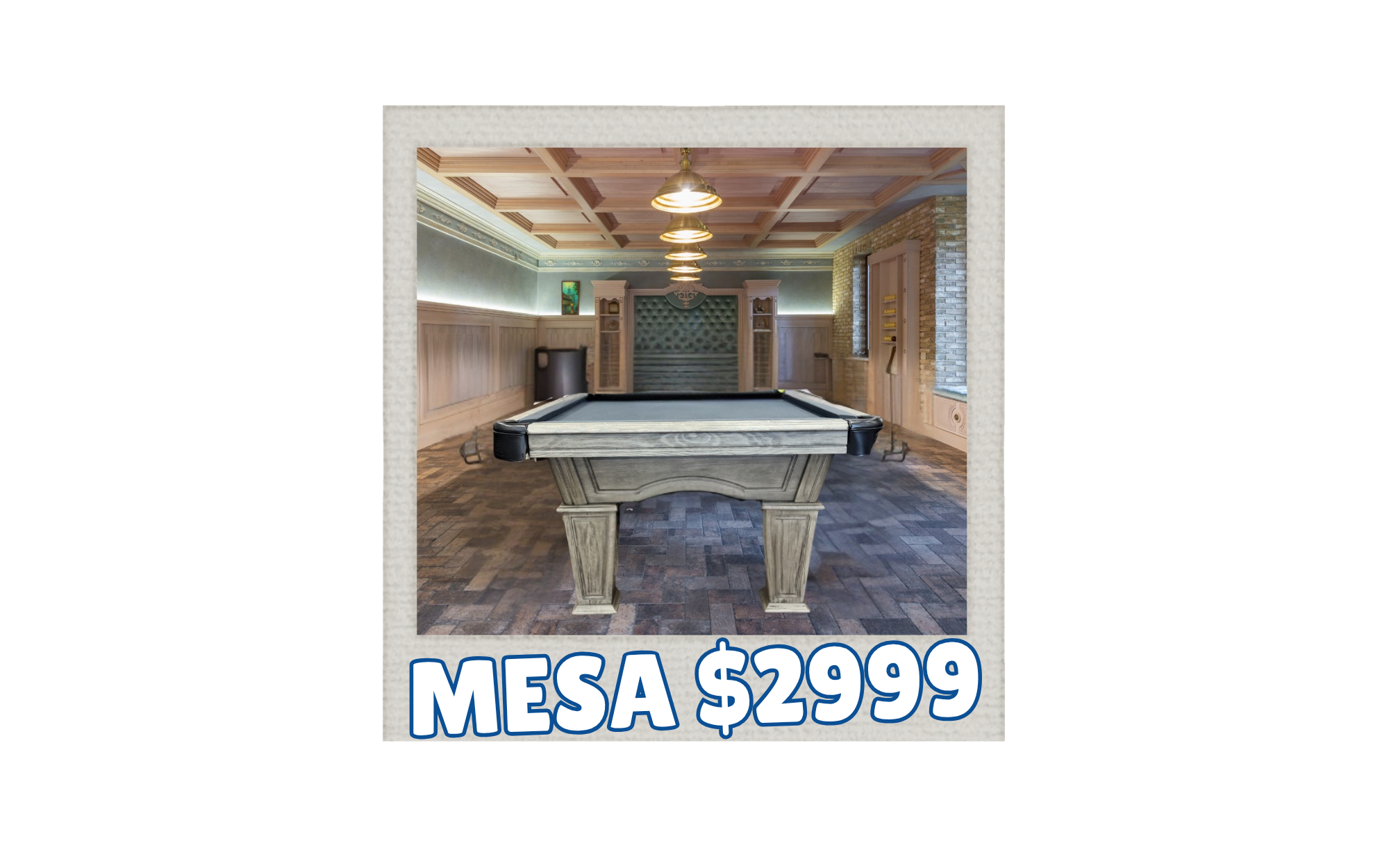 Legacy Mesa Pool Table (Grey only)