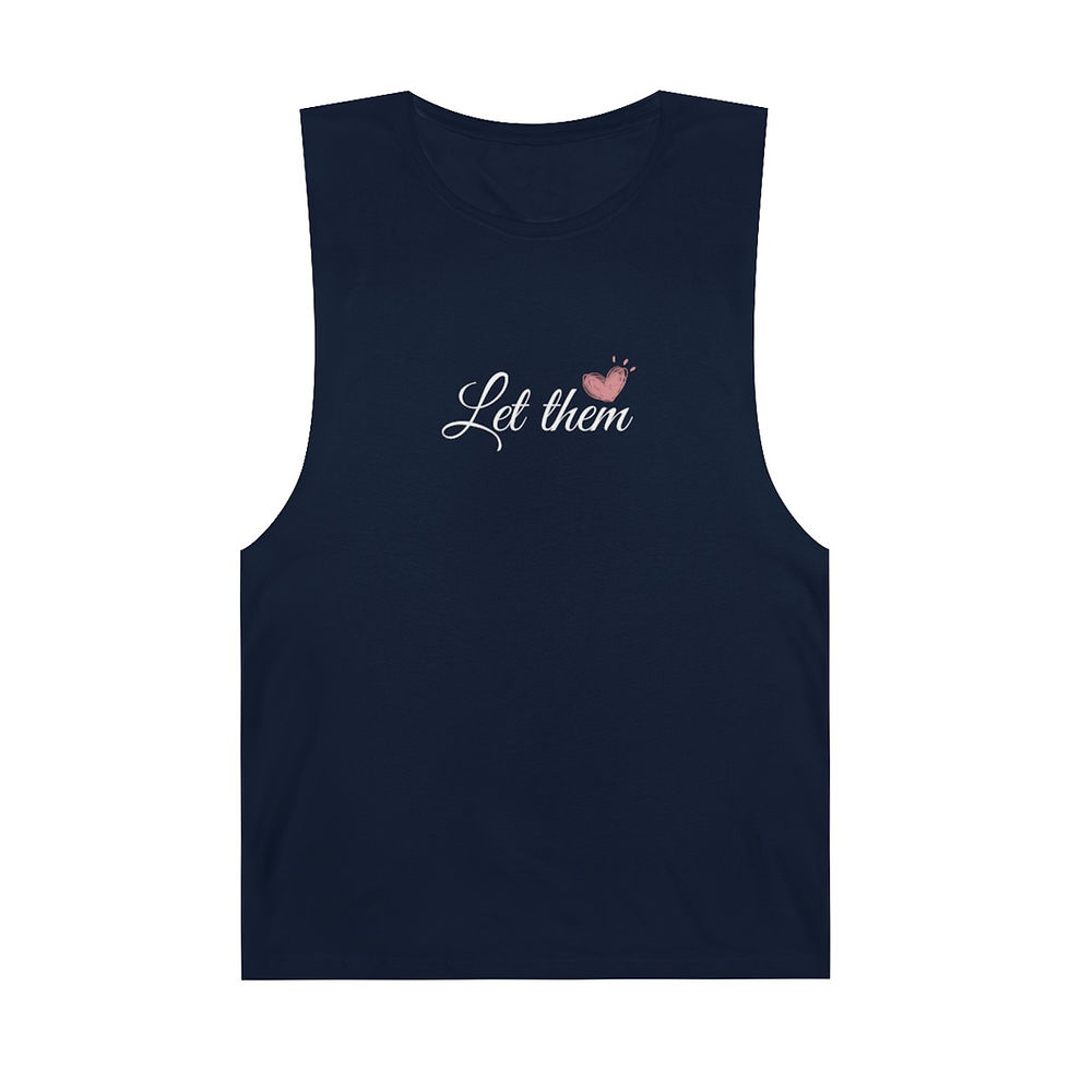 Thumbnail: Let them Unisex Barnard Tank 