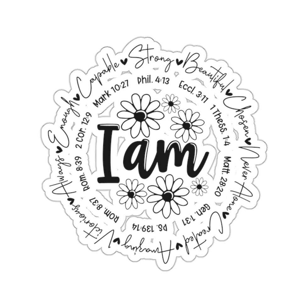 Thumbnail: I am Kiss-Cut Stickers