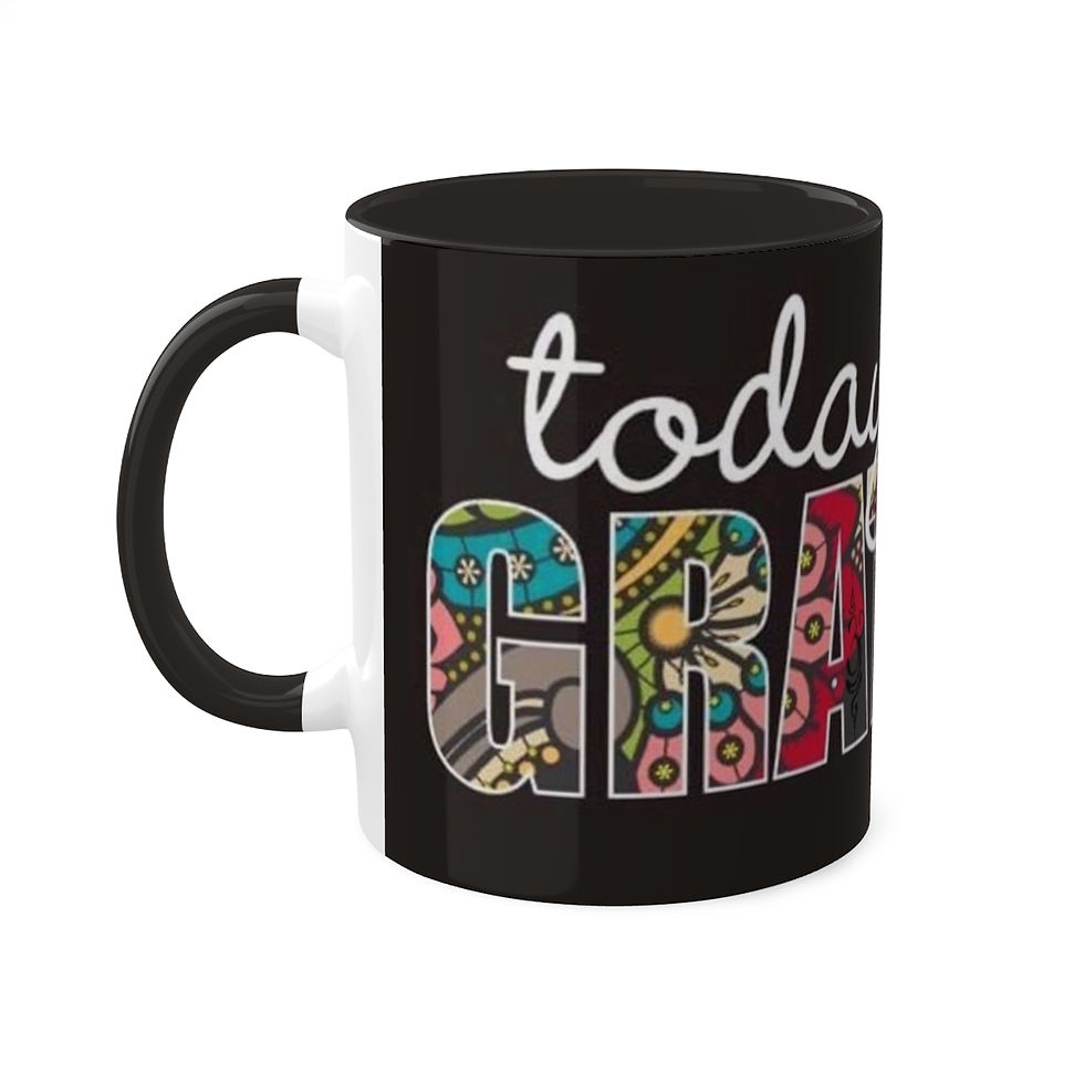 Thumbnail: Today I am grateful Colorful Mugs, 11oz
