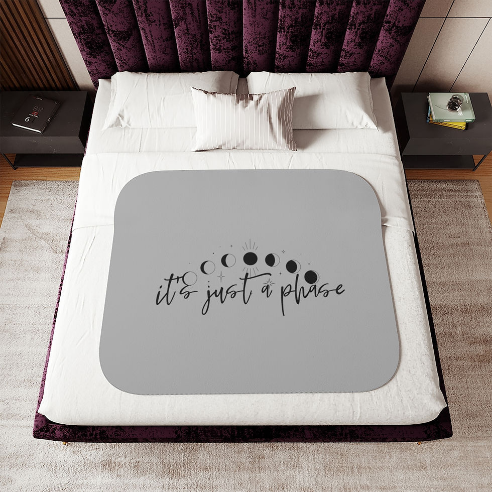 Thumbnail: It's just a phase Sherpa Blanket