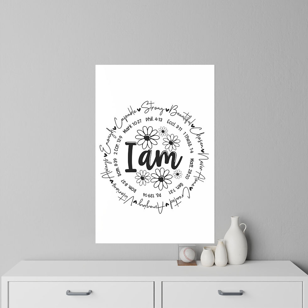 Thumbnail: I am Wall Decals