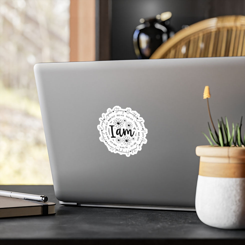 Thumbnail: I am Kiss-Cut Vinyl Decals