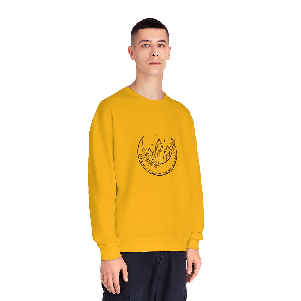 Thumbnail: Don't F*ck with my energy Unisex NuBlend® Crewneck Sweatshirt
