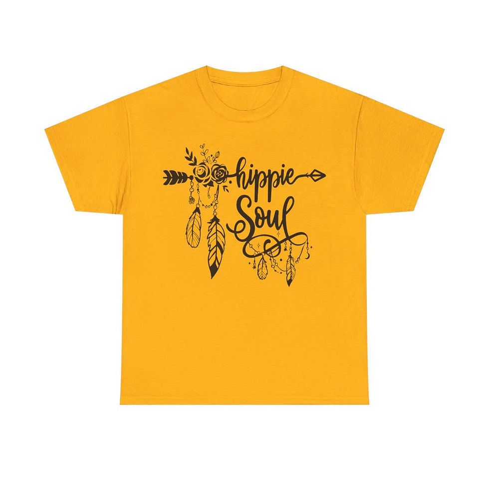 Thumbnail: Hippie soul Unisex Heavy Cotton Tee