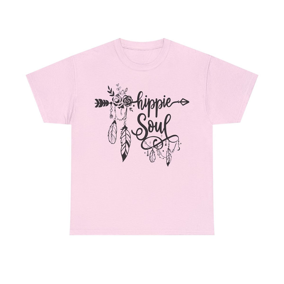 Thumbnail: Hippie soul Unisex Heavy Cotton Tee