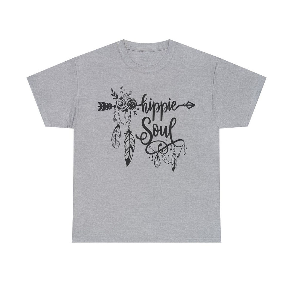 Thumbnail: Hippie soul Unisex Heavy Cotton Tee