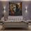 Thumbnail: Ying Yang Celestial Printed Wall Tapestry