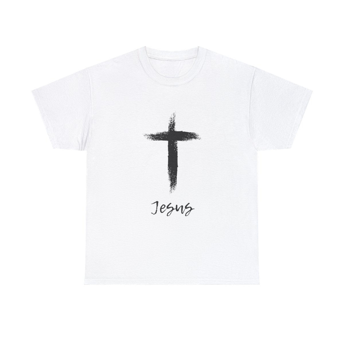 Jesus Cross Unisex Heavy Cotton Tee