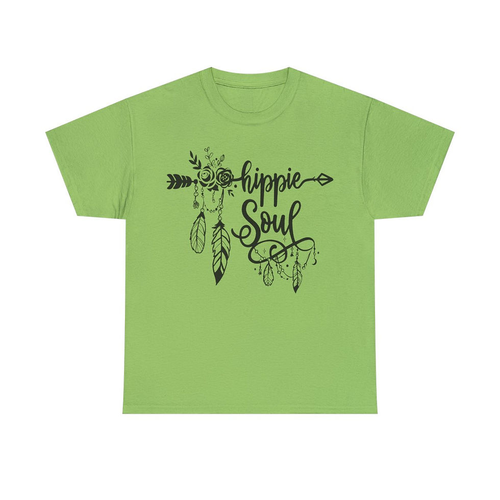 Thumbnail: Hippie soul Unisex Heavy Cotton Tee