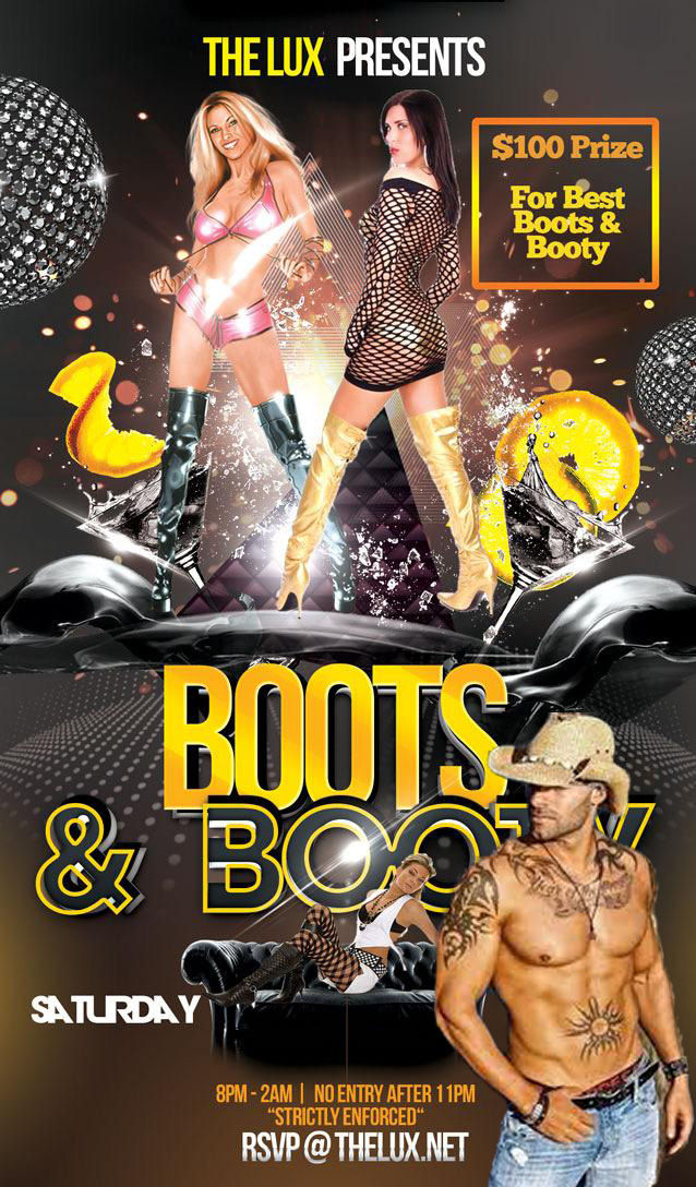 Modern Country Boots and Booty @ The Lux!