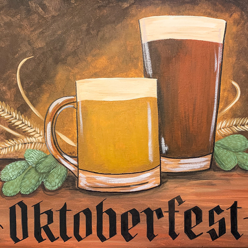 Brews & Brushes - Oktoberfest