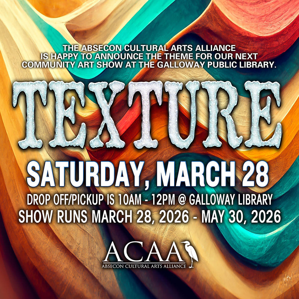 TEXTURE : Galloway Library Exhibit Online Registration (1)