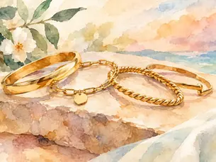 18K Gold Plated Bracelets That Work Harder