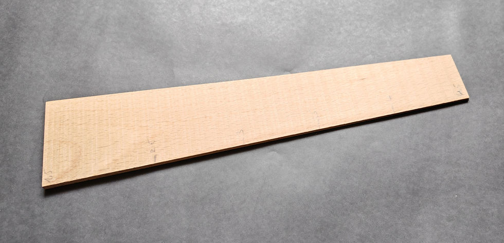 Thumbnail: Oud fingerboard Beechwood 