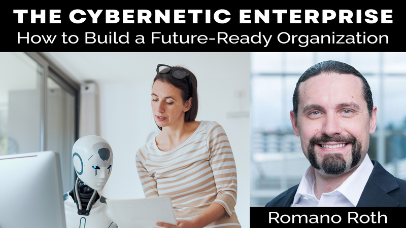 Leanpub Course LAUNCH: The Cybernetic Enterprise Course: How to Build a Future-Ready Organization Course by Romano Roth
