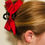 Thumbnail: Bow Hair Claw Clip (Red, Pink, Black, Beige)
