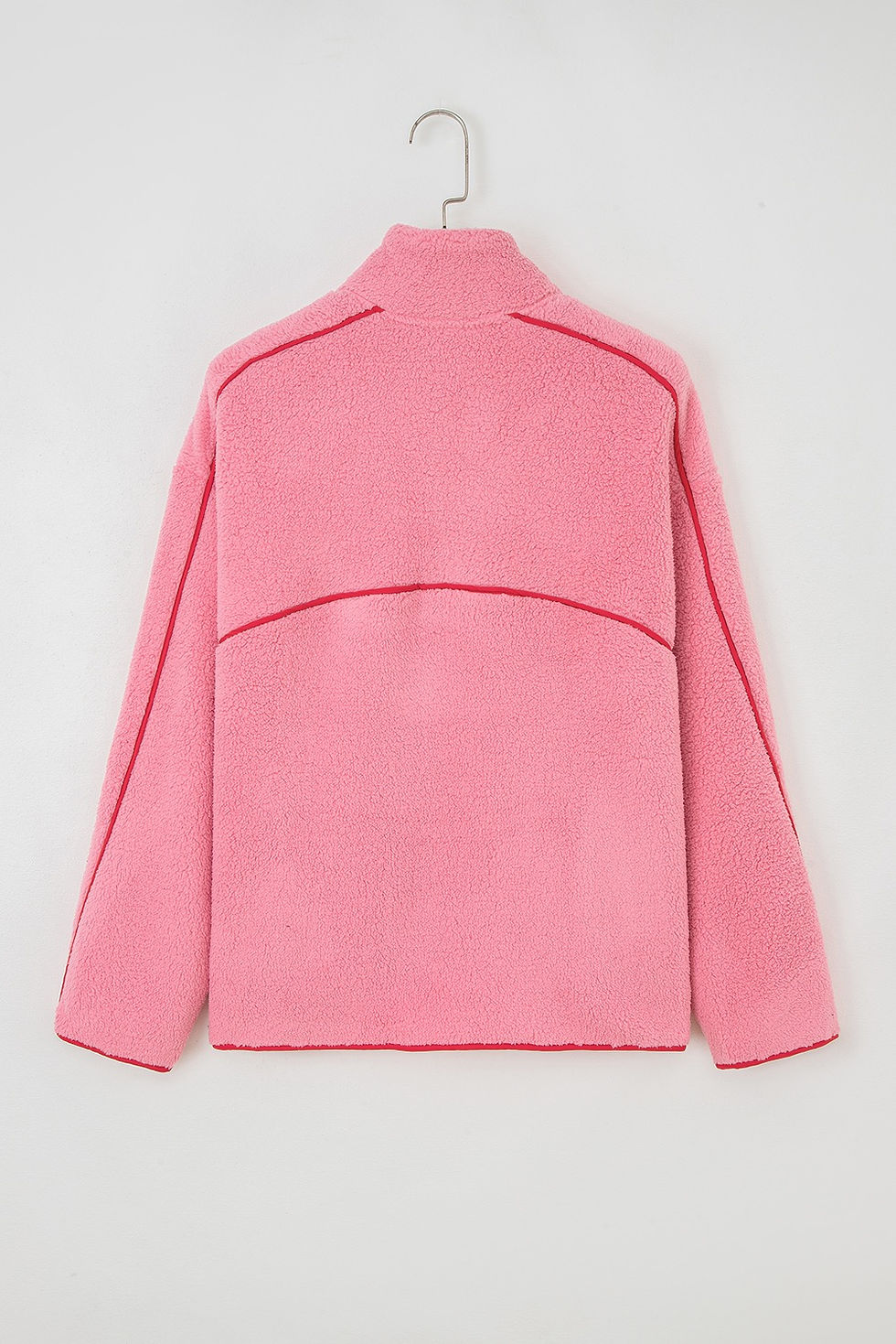 Thumbnail: Strawberry Pink Sherpa Pullover 