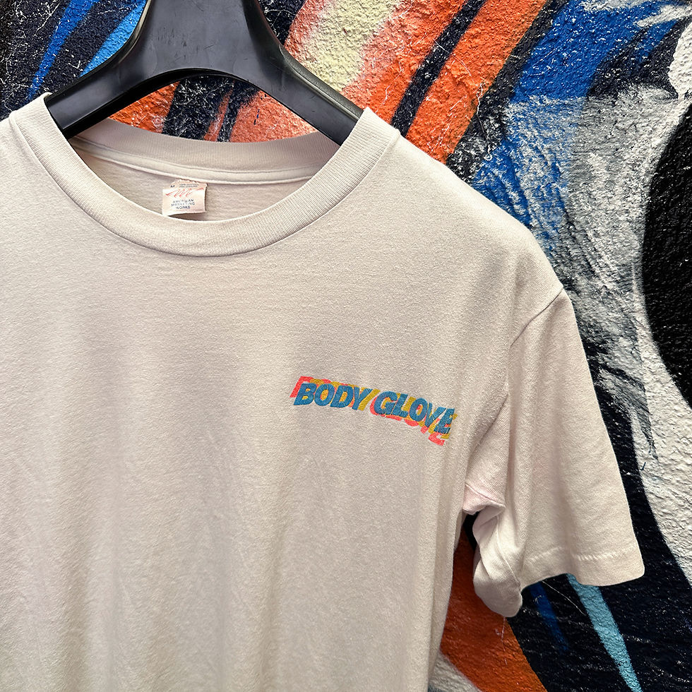 Thumbnail: 1989 WHITE BODY GLOVE TEE LARGE BACK LOGO