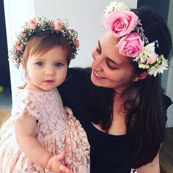 Leah and her daughter