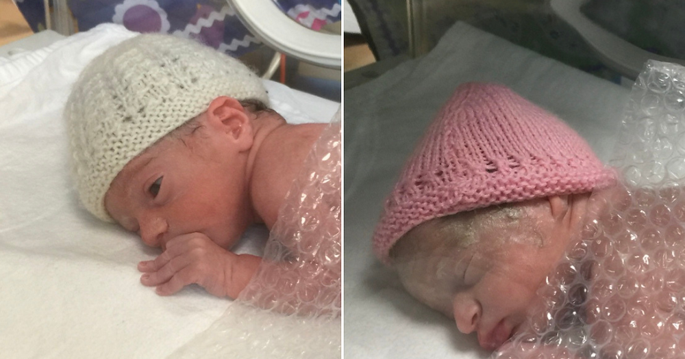 Twin girls