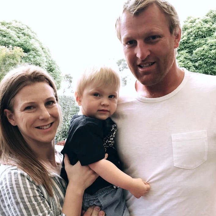 Kirstie and her family