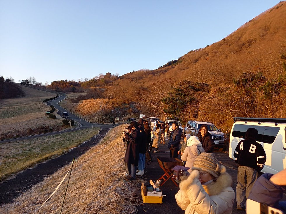 素晴らしい初日の出でした！！