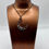 Thumbnail: Copper Crescent Moon Unisex Pendant Necklace