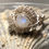 Thumbnail: Mother of Dragons Rainbow Moonstone Ring for Women