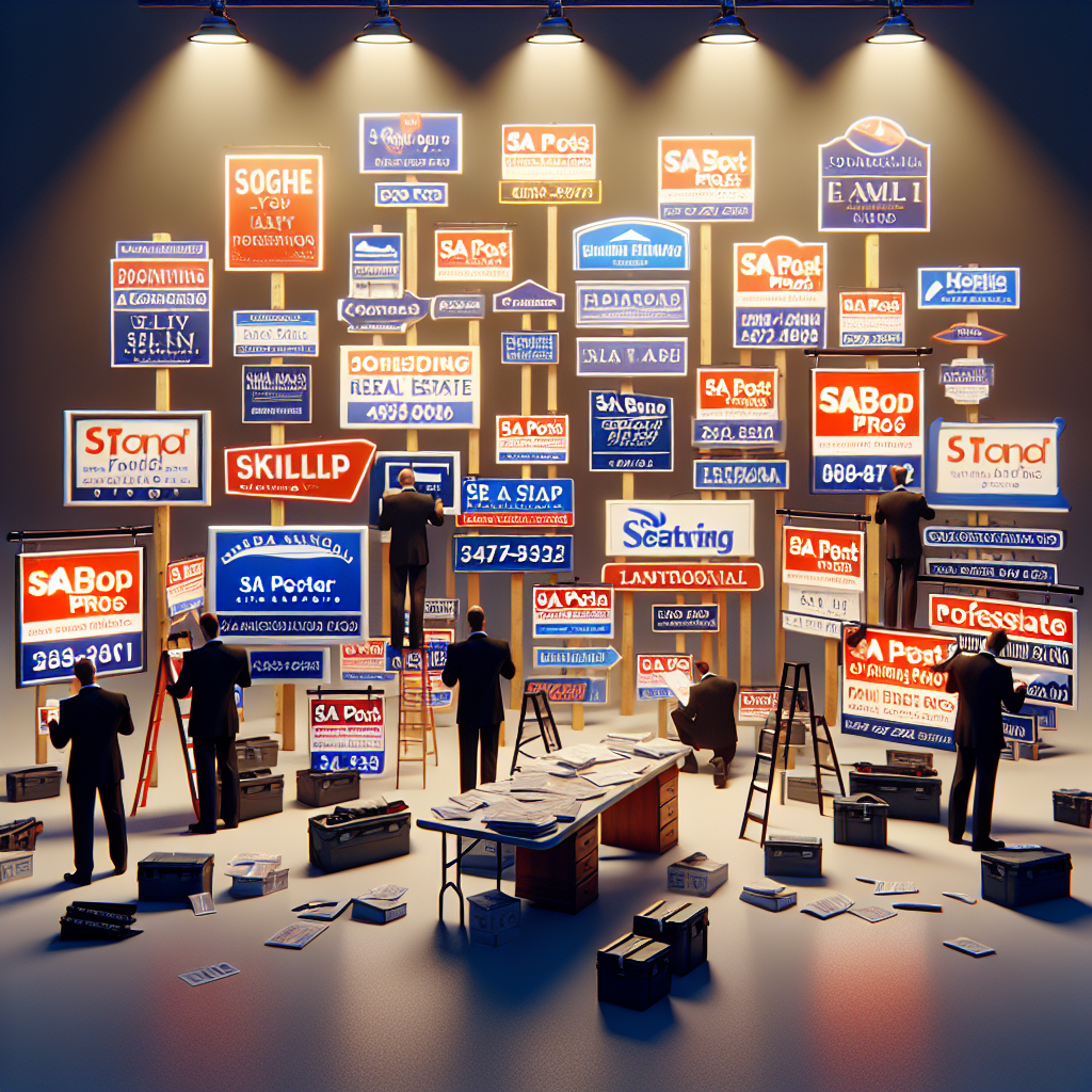 Real Estate Sign Installation