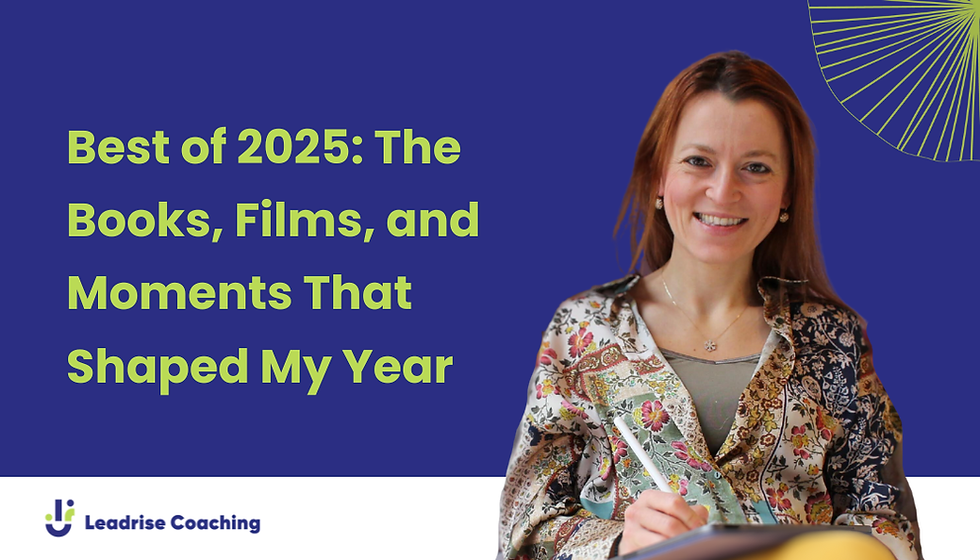 Best of 2025: The Books, Films, and Moments That Shaped My Year