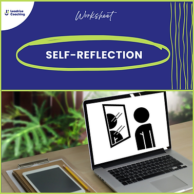 Self-reflection Worksheet