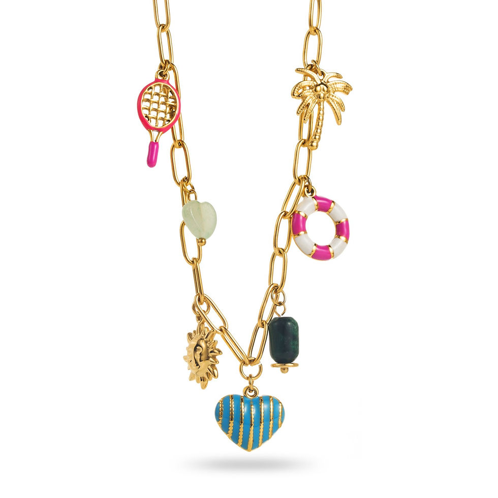 Collier pampille mer