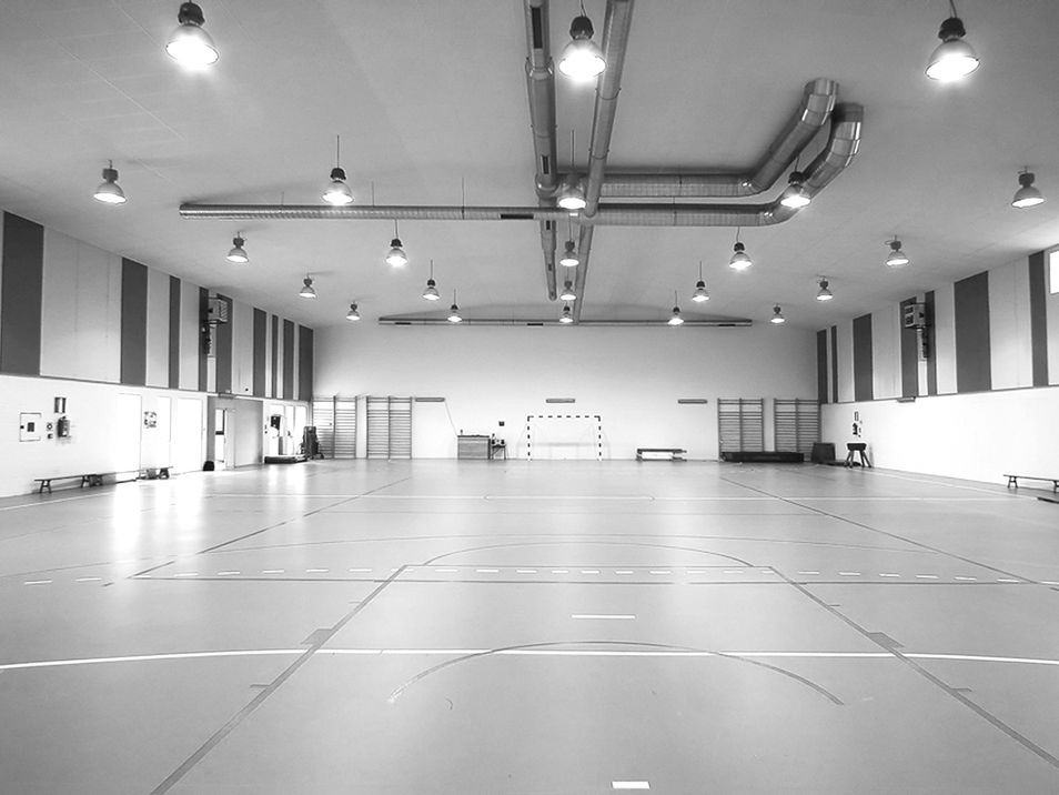 Interior - Ampliación Polideportivo en Cervo