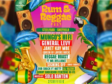 SIGNING OFF TO PLAY SHEFFIELD RUM & REGGAE FEST 2026