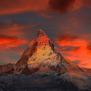 What does God love so much about the mountains?
