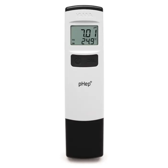 pHep+ Waterproof Pocket pH Tester with 0.01 pH Resolution