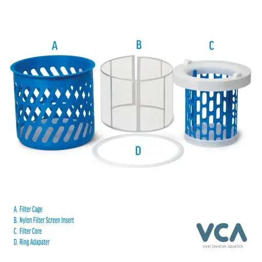 7" Nosock Filter sock VCA