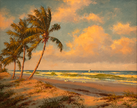 Painting of Reverse Rio Mar by A.E. Backus