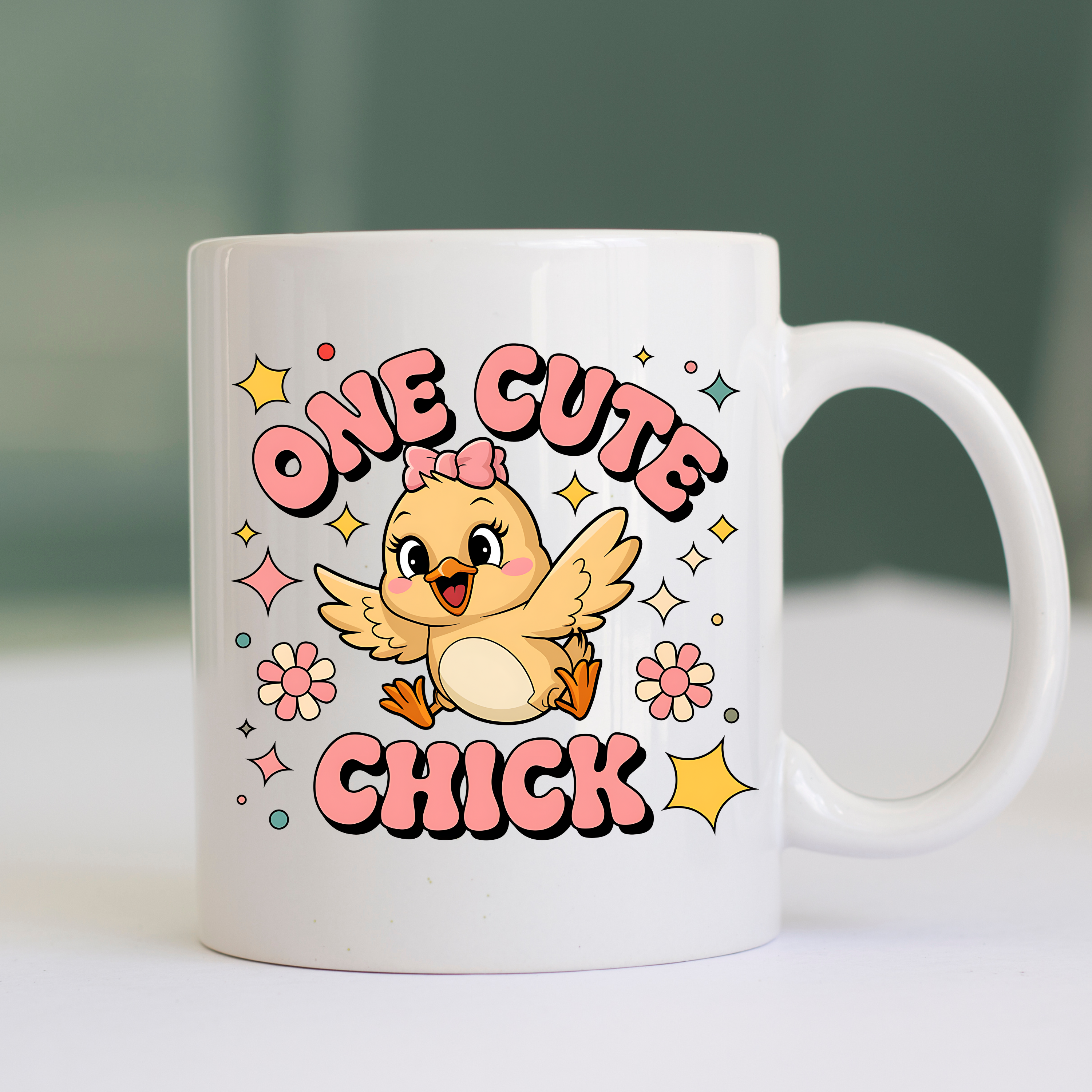 One cute chick mug
