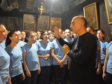 «Հայաստանի փոքրիկ երգիչները» երգչախումբը մասնակցել է խմբերգային արվեստի Աբու-Գոշ վոկալ-երգչախմբային