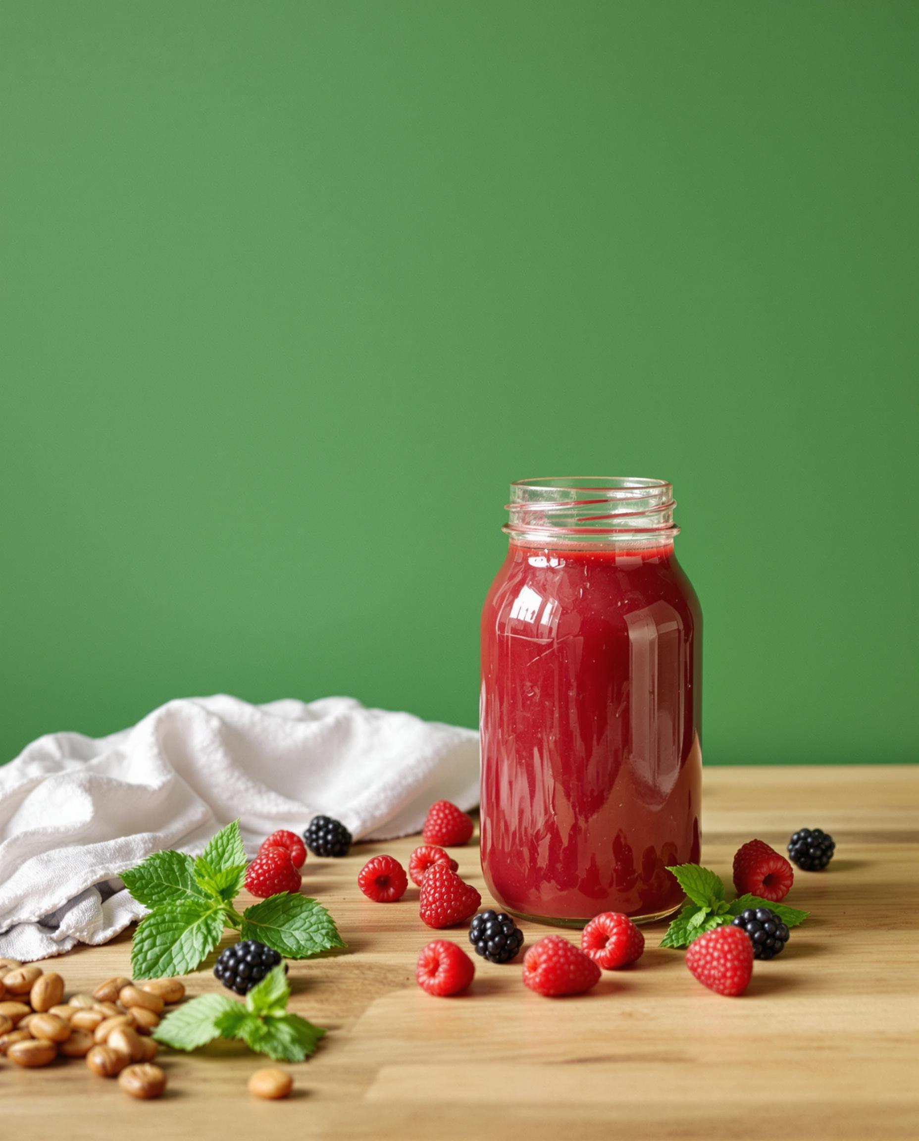 Strawberry Burst in a glass