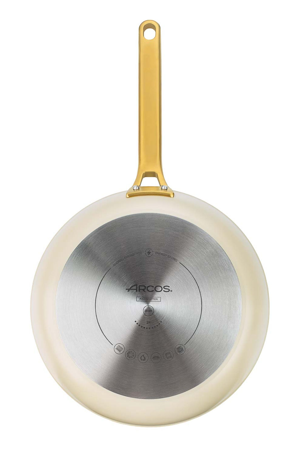 Miniatura: Sartén antiadherente cerámico serie samoa iconic beige 28cm