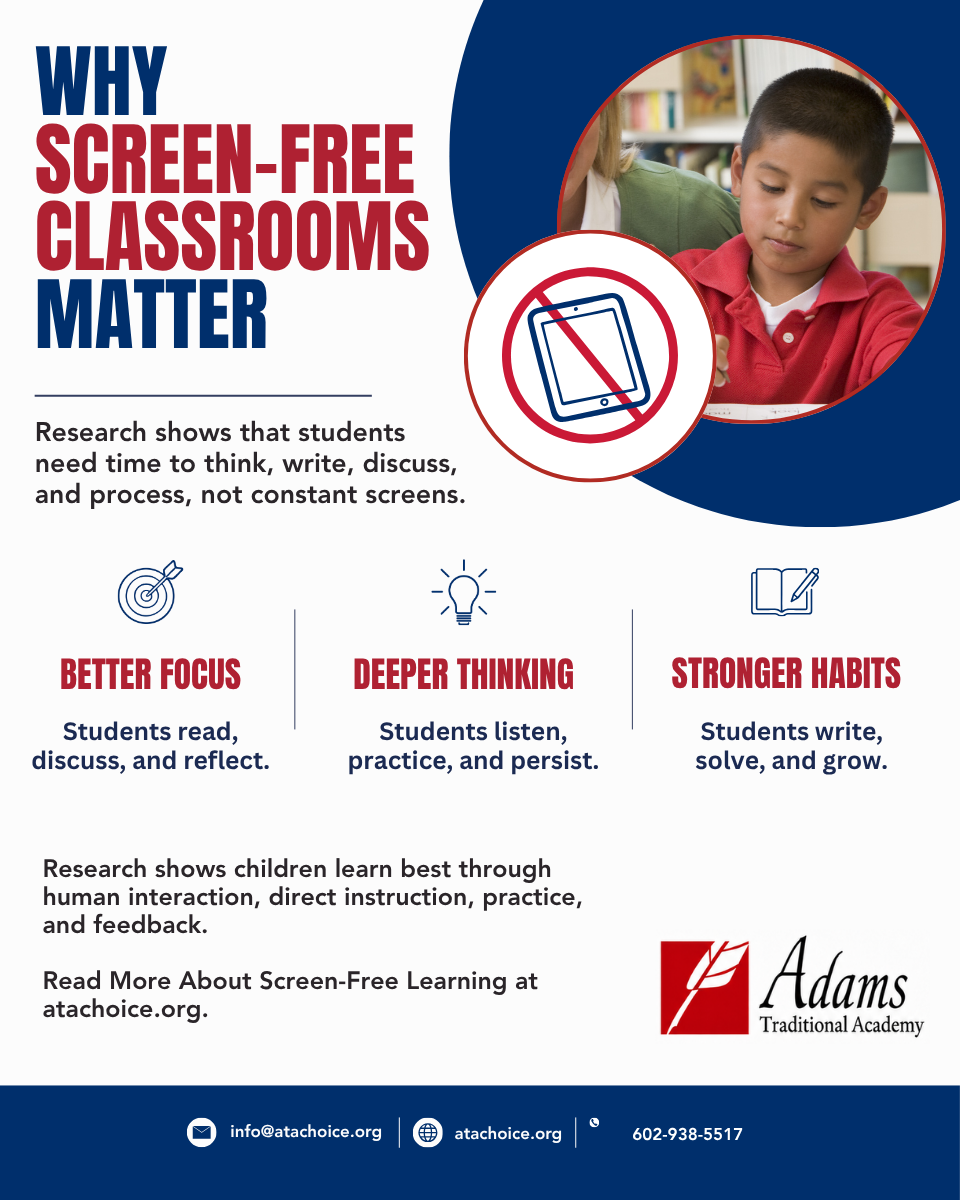 Why Screen-Free Classrooms Matter