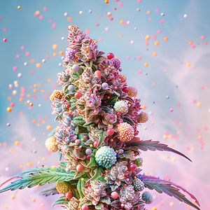 Künstliche Darstellung eine beliebigen Cannabis Sorte